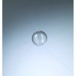 Plastboll 50 mm - 100-pack - kristallklar separerbar (PS) Plastboll 50 mm - 100-pack - kristallklar separerbar (PS)