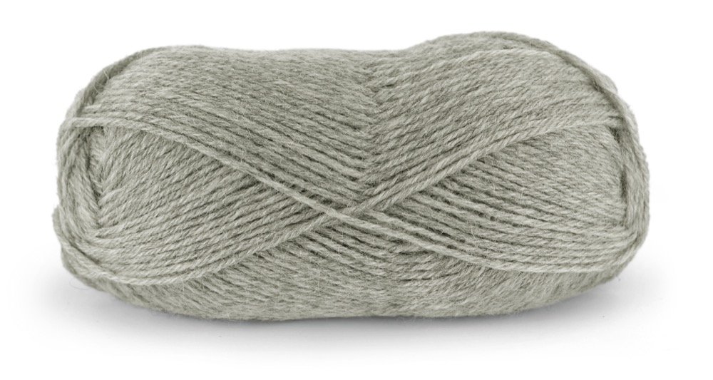 Silja Superwash - Lysegrå (303) - Silja Superwash Garn, Uldgarn, Garn, Strikke, hækle, knytte og væve