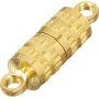 Magnetl�s 13 mm guld, 2-pack