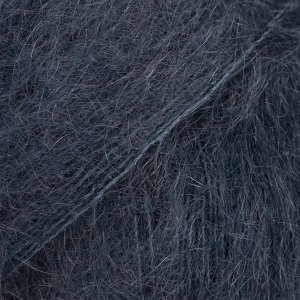DROPS Kid-Silk Uni Colour garn 25g - Midnattsskugga (64)