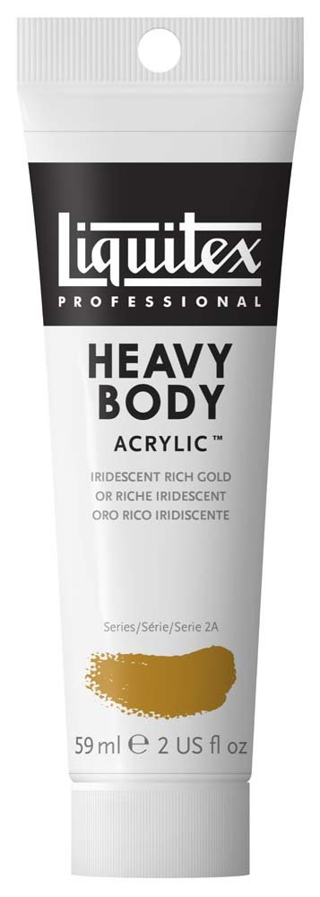 Akrylfärg Heavy Body Liquitex 59 ml - 235 Rich gold - Akrylfärger, Konstnärsfärger
