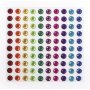 100 rhinestones i blandade färger, 5 mm 100 rhinestones i blandade färger, 5 mm