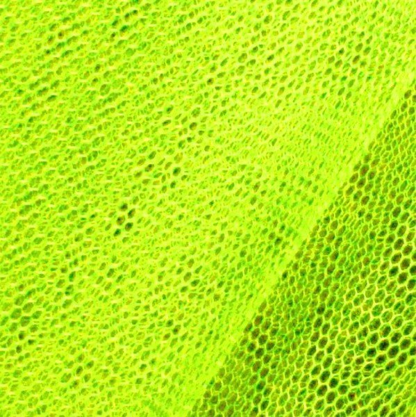 Tylstof Neon Gul - 150 cm - Tyl stof, Beklædningsstoffer, Stof