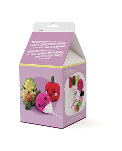 Amigurumi-kit med gr�nsaker
