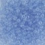 Rocaillepärlor matt frozen 3 mm Ljusblå 25 g Rocaillepärlor matt frozen 3 mm Ljusblå 25 g