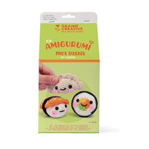 Amigurumi-kit - mina sushi Amigurumi-kit - mina sushi