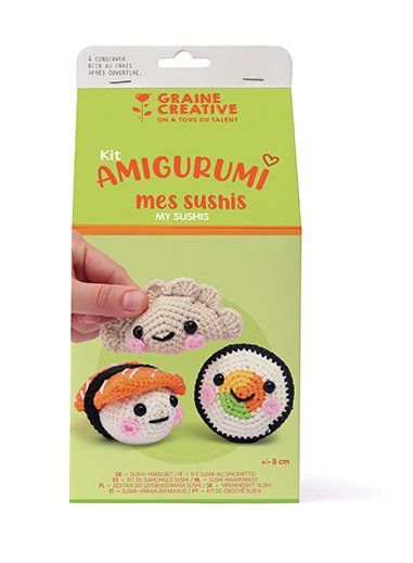 Amigurumi-kit - mina sushi Amigurumi-kit - mina sushi