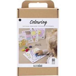 DIY Kit Coloring - standard farger - Tegnebrett