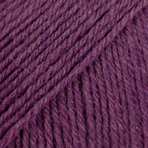 DROPS Fabel Uni Colour garn 50g - Lila (104)