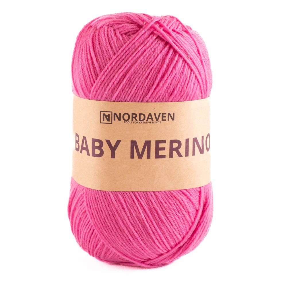 Nordaven Baby Merino - Sangria Sunset - Nordaven Baby Merino, Ullgarn, Garn, Sticka & virka