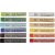 Galleri trre pasteller - blandede farger - 12 stk