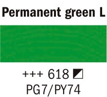 Van Gogh Akrylmaling 40 ml - Permanent Grøn Lys - Akrylfarver, Kunstnerfarver