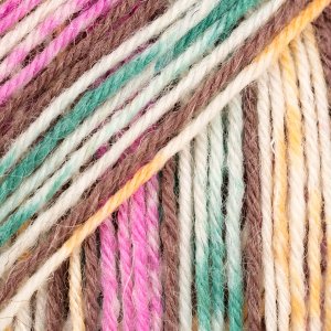 DROPS Fabel Print garn 50g - Frukt tr�dg�rd (932)