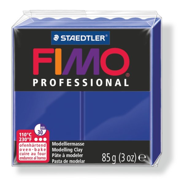 Modellervoks Fimo Professional 85 g - Ultramarin Modellervoks Fimo Professional 85 g - Ultramarin