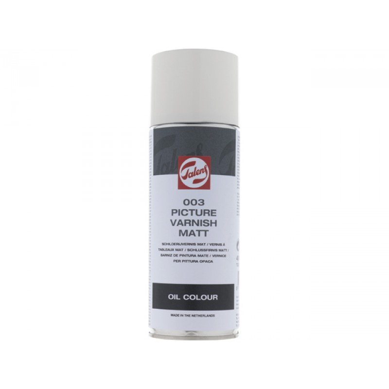 Lak mat - 400 ml (spray) - Oliefarve lak / lak, Hobbylack, Fernis og kunstner medier til kunstmaling