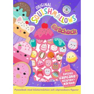 Squishmallows Sweet Shock - hobbybok med klistremerker Squishmallows Sweet Shock - hobbybok med klistremerker