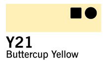 Copic Ciao - Y21 - Buttercup Yellow - Tuschpenne, Penne, Penne, kridt & tusch