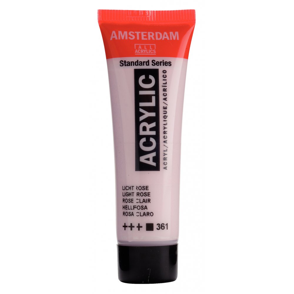 Akrylmaling Amsterdam 20 ml - Light Rose - Akrylfarver, Kunstnerfarver