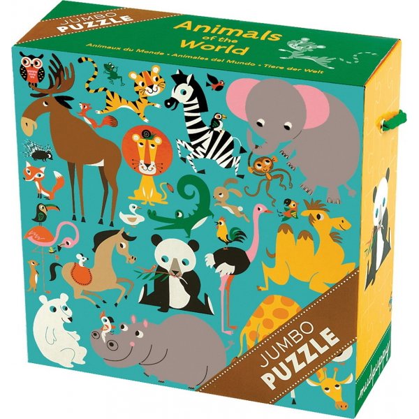 Jumbo puslespill - Verdens dyr Jumbo puslespill - Verdens dyr