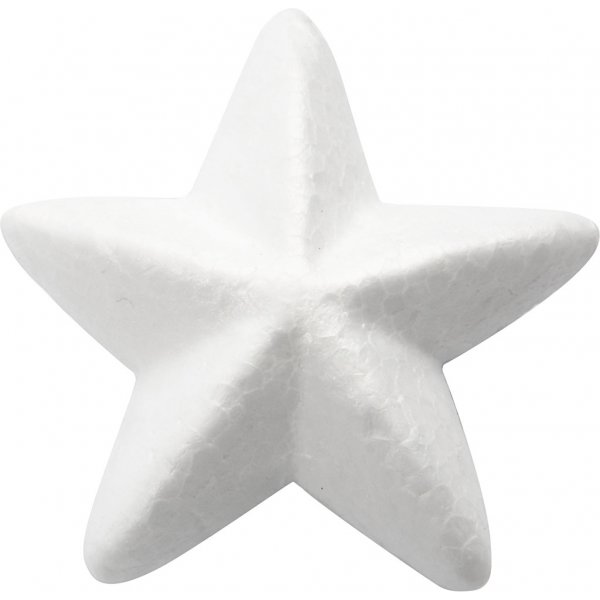 Stjärnor - vit - B11 cm - 25 st Stjärnor - vit - B11 cm - 25 st