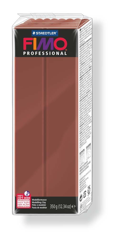 Fimo Pro 350g - choklad - Fimolera, Modellera, Pyssel för barn, Hobbymaterial, Pyssla