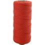 Makramésnor tynd 1 mm 315 m Orange Makramésnor tynd 1 mm 315 m Orange