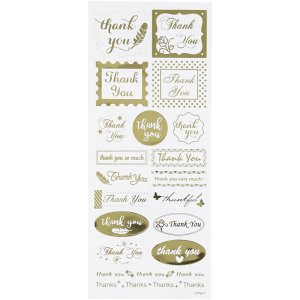Klisterm�rker Tak guld 10x24 cm 1 ark