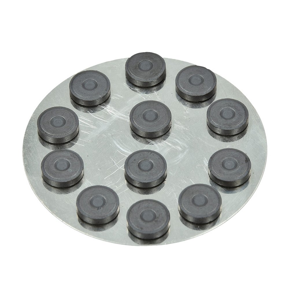 Magneter Ø12,5 mm Runde - 12-pak - Magneter, Dekorationmateriale, Hobbymateriale, Håndværk