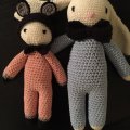 Kundbild Soft Cotton 50g - Gammelrosa: Dess supersöta figurer kan virkas...