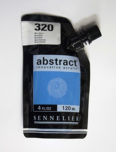 Akrylfärg Sennelier Abstract 120ml - Azure Blue (320) - Akrylfärger, Konstnärsfärger