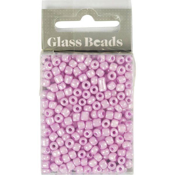Rocaillepärlor 4 mm Softrosa 25 g Rocaillepärlor 4 mm Softrosa 25 g