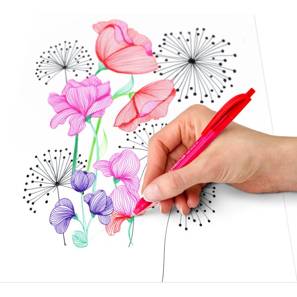 Kuglepenne Staedtler Ball 4230 M 8 farver - 8-pak Kuglepenne Staedtler Ball 4230 M 8 farver - 8-pak