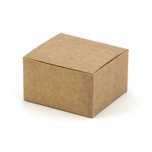 Gaveæsker i kraftpapir 6 x 5,5 x 3,5 cm - 10-pak Gaveæsker i kraftpapir 6 x 5,5 x 3,5 cm - 10-pak