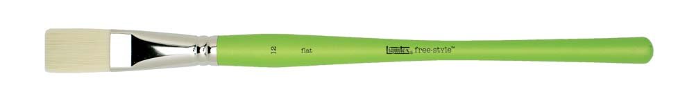 Syntetisk pensel Liquitex Flad - Nr. 12 - Syntetiske pensler, Opdelt efter penseltype, Pensler