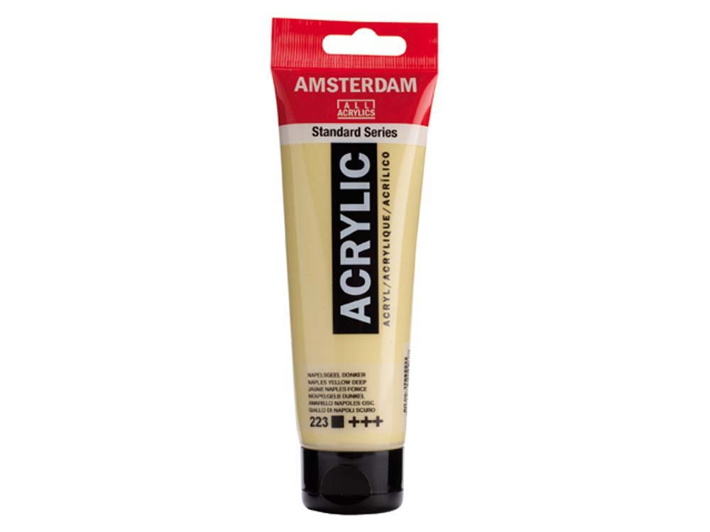 Amsterdam Akrylmaling 120 ml - Naples Yellow Deep - Akrylfarver, Kunstnerfarver