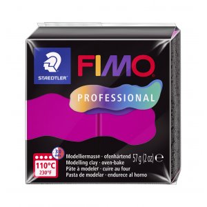 Modellera Fimo Professional 57 g - Ren magenta