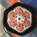 Kundbild Soft Cotton 50g - Gammelrosa: Härligt garn att virka med.