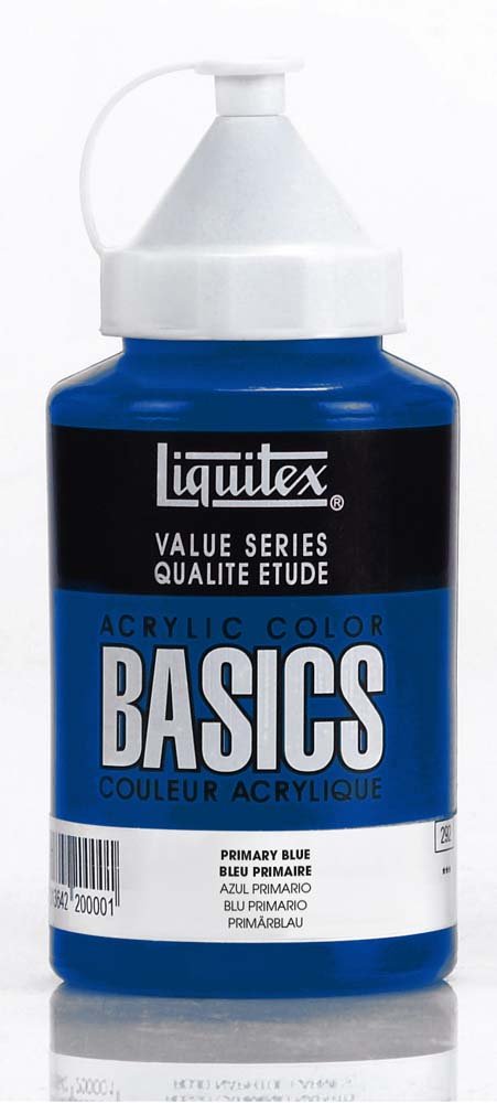 Akrylfärg Liquitex 400 ml - 420 Primary Blue - Akrylfärger, Konstnärsfärger