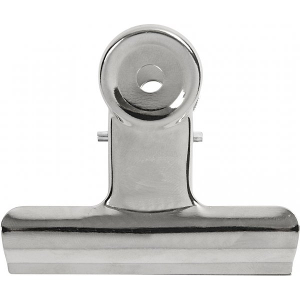 Metallklämma - silver - 6 st Metallklämma - silver - 6 st