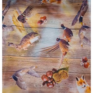 Vaxduk PVC vildskog 140 cm