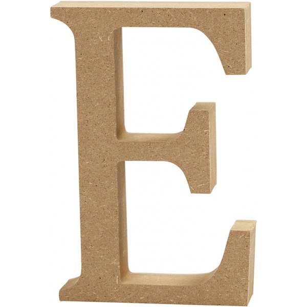 Bokstav - 13 x 2 cm - E Bokstav - 13 x 2 cm - E