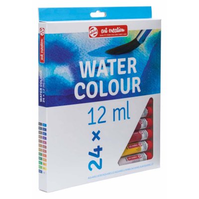 Akvarelmaling/Vandfarver Art Creation 12 ml - 24 farver