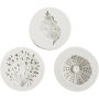 Silikonform Sjøpølse, konkylie og skall 3,5-6 cm 3-pakning Silikonform Sjøpølse, konkylie og skall 3,5-6 cm 3-pakning