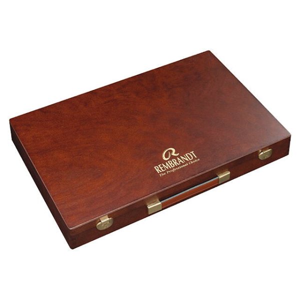 Soft Pastel Master Box i tr�skrin - 150 st
