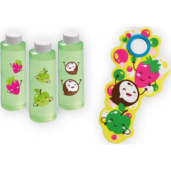 Fruktdoftande såpbubblor 3x 200 ml Fruktdoftande såpbubblor 3x 200 ml