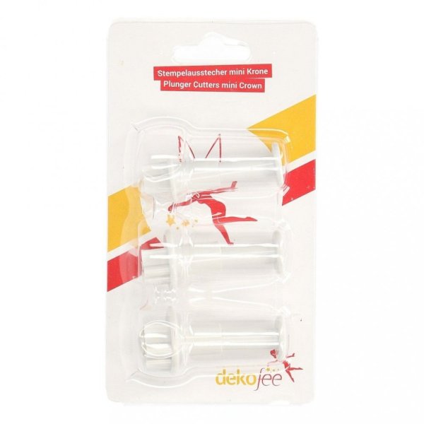 Utstickare - Dekofee - Prinsesskronor - 3-pack Utstickare - Dekofee - Prinsesskronor - 3-pack