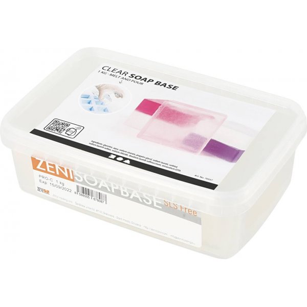 Tvålmassa - klar - 1 kg Tvålmassa - klar - 1 kg
