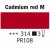 Rembrandt Akrylmaling 40 ml - Cadmium Medium Red