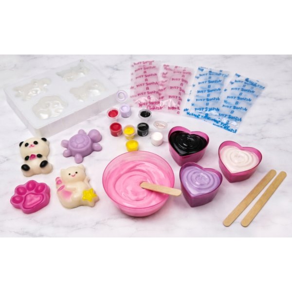 Skapa egna squishies Sense - stort set med katt och bj�rn