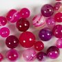 Agatp�rlor rosa 10x10-15x6 mm - 28 st.